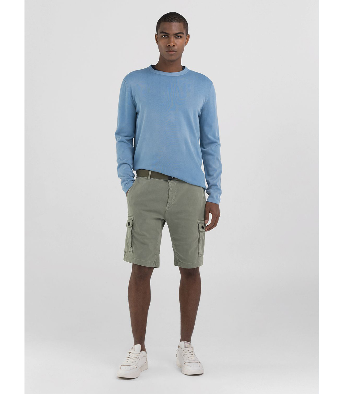 トリートメントコットンプルオーバー 詳細画像 ライトブルー 6